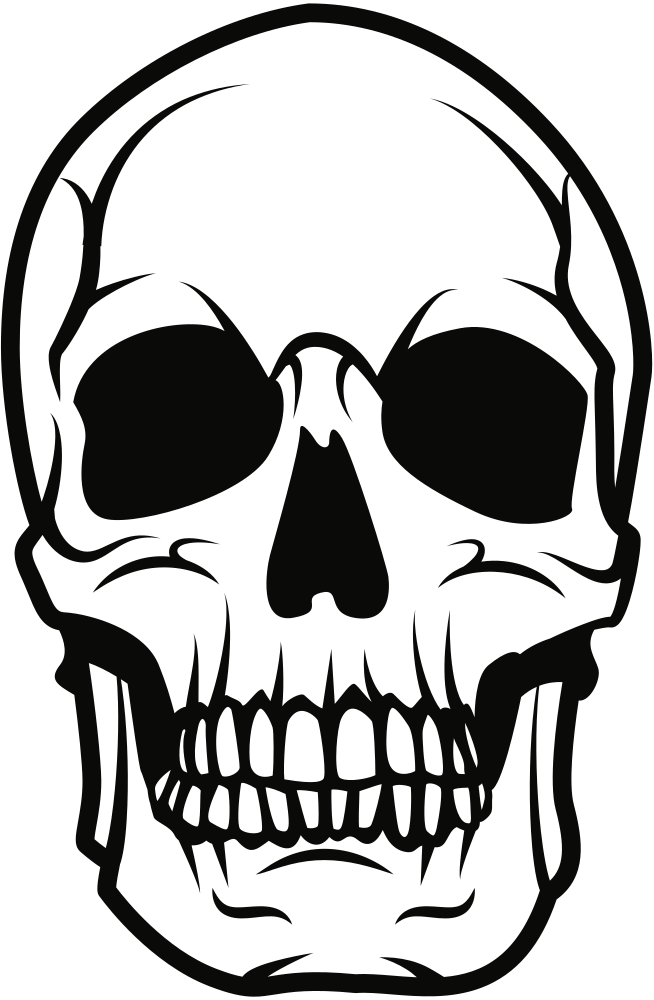 OnlineLabels Clip Art - Skull (#3)